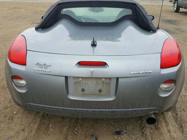 1G2MB35B27Y113536 - 2007 PONTIAC SOLSTICE GRAY photo 6