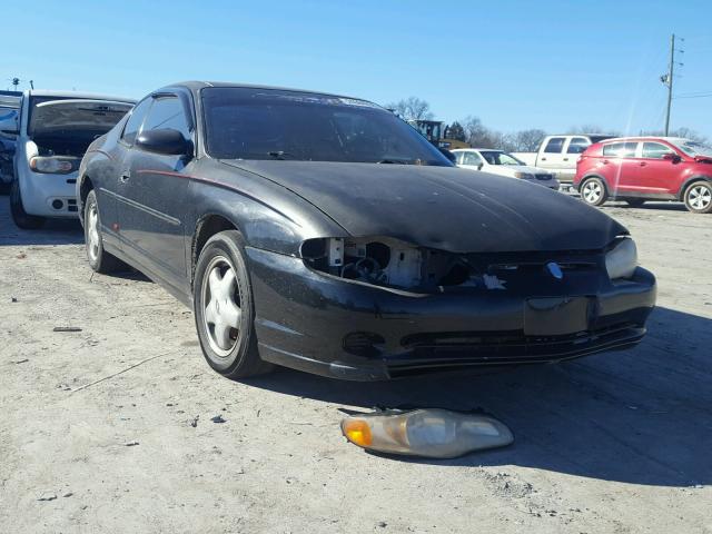 2G1WX12K7Y9189573 - 2000 CHEVROLET MONTE CARL BLACK photo 1