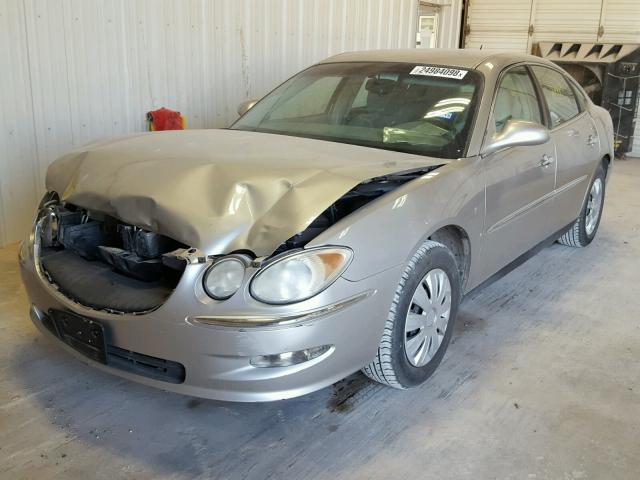 2G4WC582781169884 - 2008 BUICK LACROSSE C GRAY photo 2