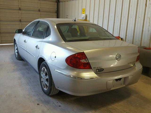 2G4WC582781169884 - 2008 BUICK LACROSSE C GRAY photo 3