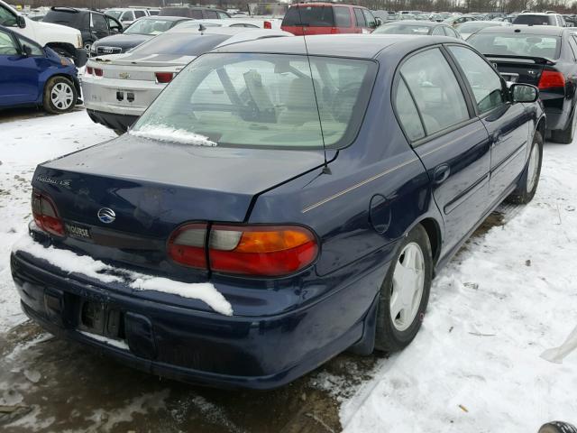 1G1NE52J7Y6132698 - 2000 CHEVROLET MALIBU LS 蓝色 照片 4