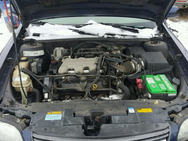 1G1NE52J7Y6132698 - 2000 CHEVROLET MALIBU LS 蓝色 照片 7