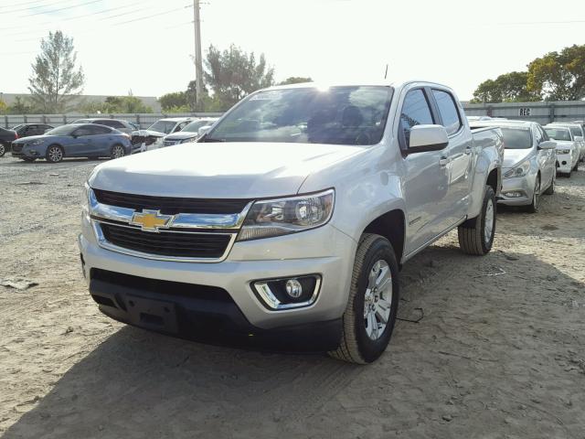 1GCGSCEN2H1248996 - 2017 CHEVROLET COLORADO L SILVER photo 2