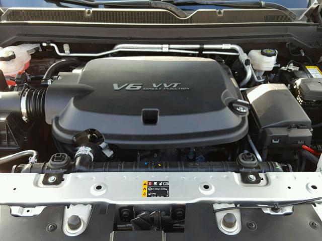 1GCGSCEN2H1248996 - 2017 CHEVROLET COLORADO L SILVER photo 7