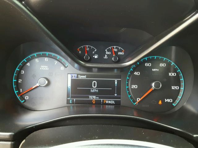 1GCGSCEN2H1248996 - 2017 CHEVROLET COLORADO L SILVER photo 8