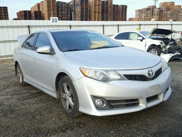 4T1BF1FK3CU114637 - 2012 TOYOTA CAMRY BASE SILVER photo 1