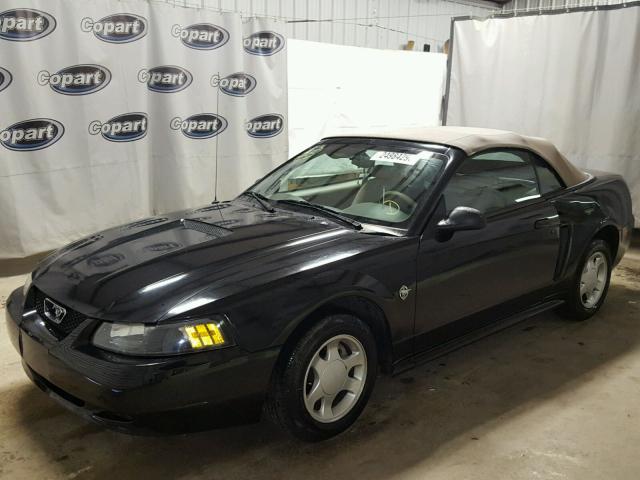 1FAFP4440XF113549 - 1999 FORD MUSTANG BLACK photo 2