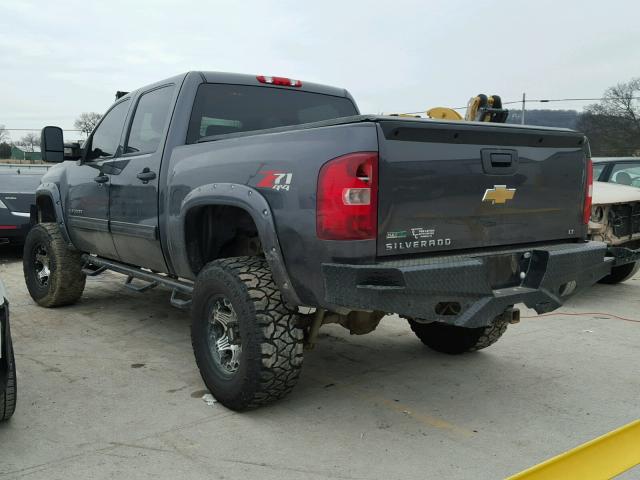 3GCPKSE3XBG230103 - 2011 CHEVROLET SILVERADO GRAY photo 3