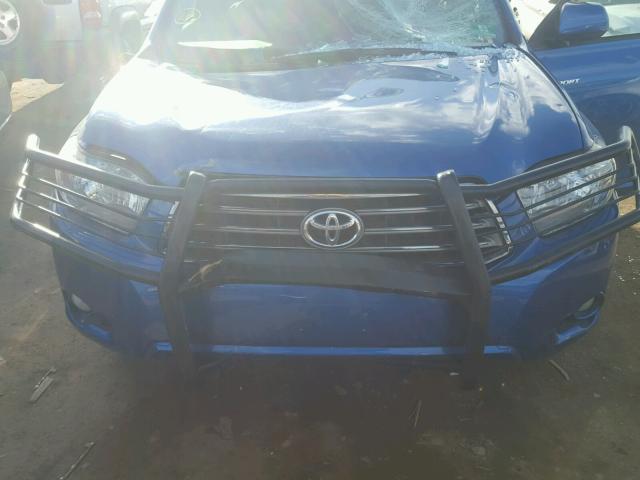 JTEES43AX82052050 - 2008 TOYOTA HIGHLANDER BLUE photo 7