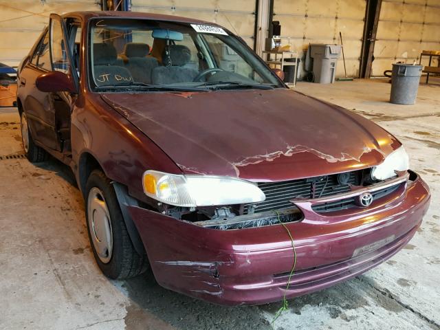 1NXBR18E9WZ024234 - 1998 TOYOTA COROLLA VE BURGUNDY photo 1