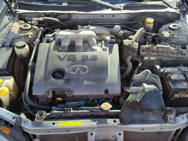 JNKDA31AX3T117707 - 2003 INFINITI I35 GRAY photo 7