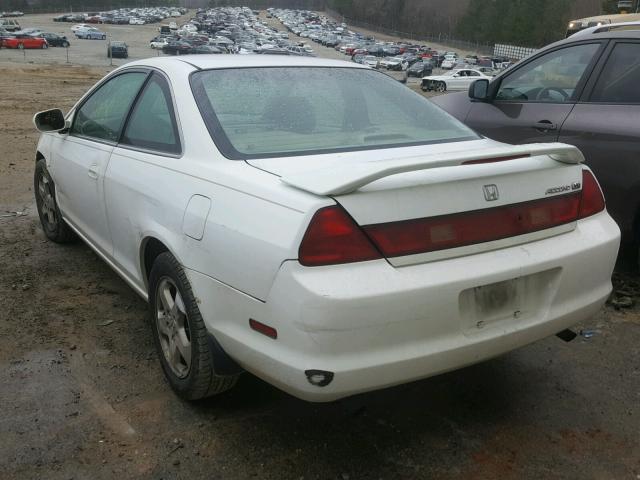 1HGCG2256YA042807 - 2000 HONDA ACCORD EX WHITE photo 3