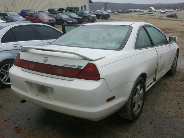 1HGCG2256YA042807 - 2000 HONDA ACCORD EX WHITE photo 4