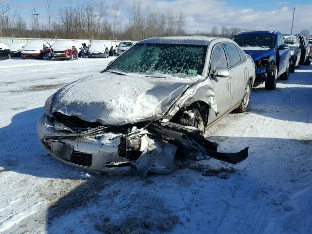 2G1WT58K169435248 - 2006 CHEVROLET IMPALA LT SILVER photo 2