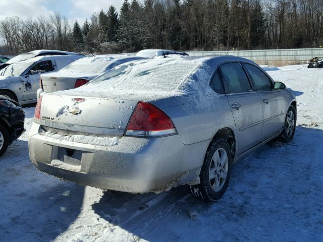 2G1WT58K169435248 - 2006 CHEVROLET IMPALA LT SILVER photo 4