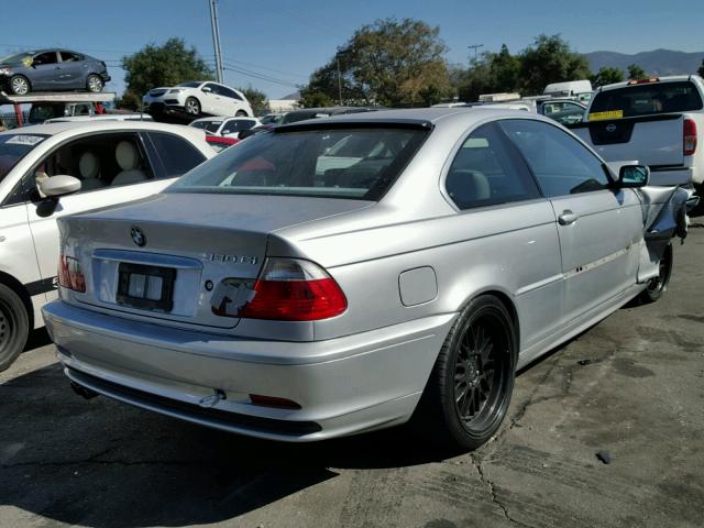 WBABN53432PH01874 - 2002 BMW 330 CI SILVER photo 4