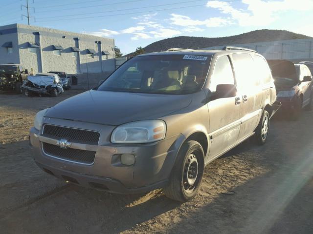 1GNDV23L76D170563 - 2006 CHEVROLET UPLANDER L 棕色 照片 2