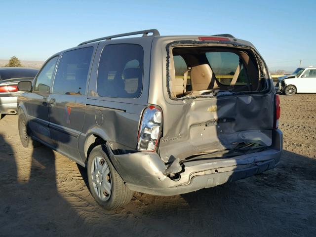 1GNDV23L76D170563 - 2006 CHEVROLET UPLANDER L 棕色 照片 3