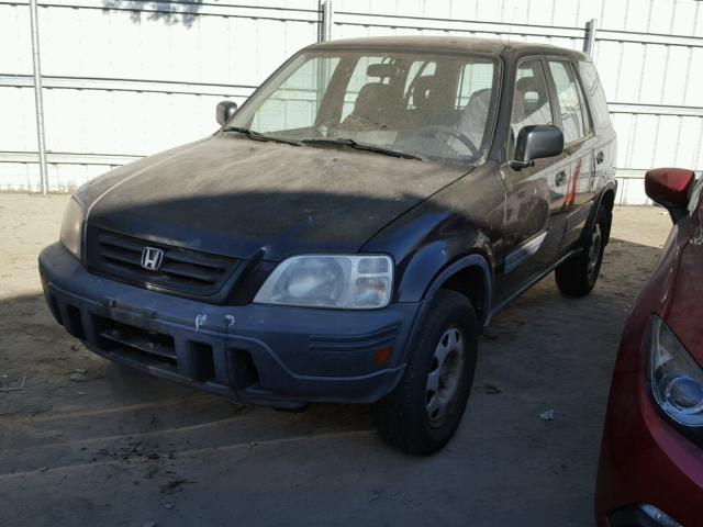 JHLRD18421C032816 - 2001 HONDA CR-V LX BLACK photo 2