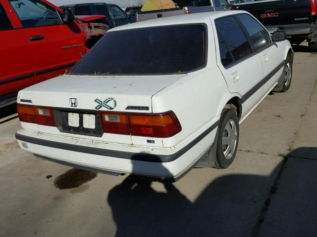 JHMCA5537JC103585 - 1988 HONDA ACCORD LX WHITE photo 4