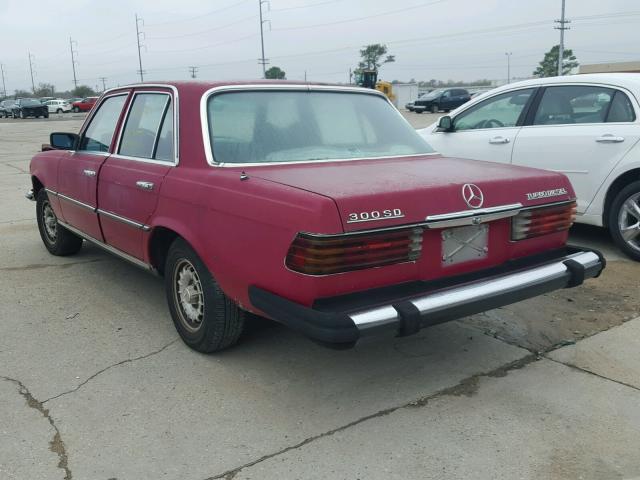 11612012008516 - 1979 MERCEDES-BENZ 300 CDT RED photo 3