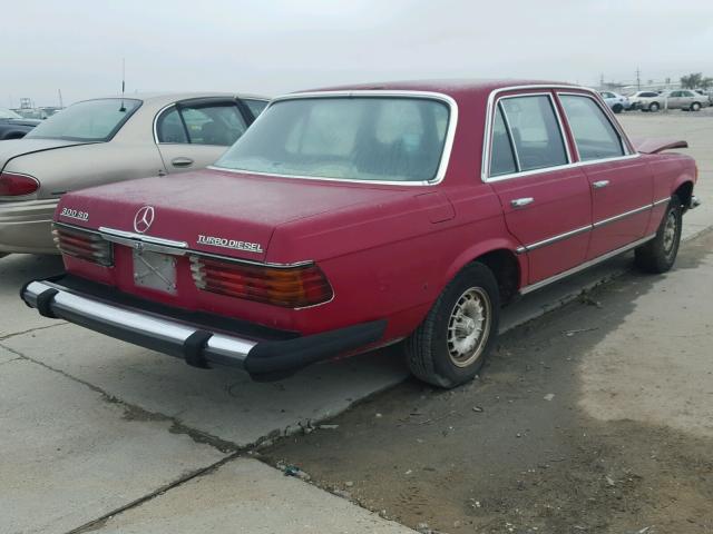 11612012008516 - 1979 MERCEDES-BENZ 300 CDT RED photo 4