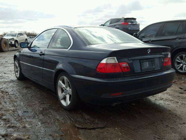 WBABD33485JY98844 - 2005 BMW 325 CI BLUE photo 3