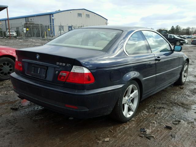 WBABD33485JY98844 - 2005 BMW 325 CI BLUE photo 4