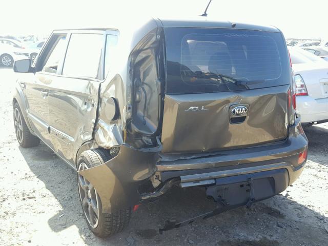 KNDJT2A5XD7553124 - 2013 KIA SOUL GREEN photo 3