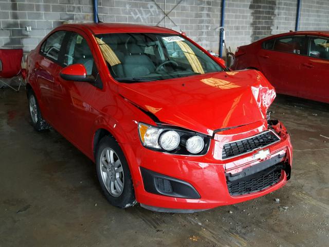 1G1JA5SH6C4230522 - 2012 CHEVROLET SONIC LS RED photo 1