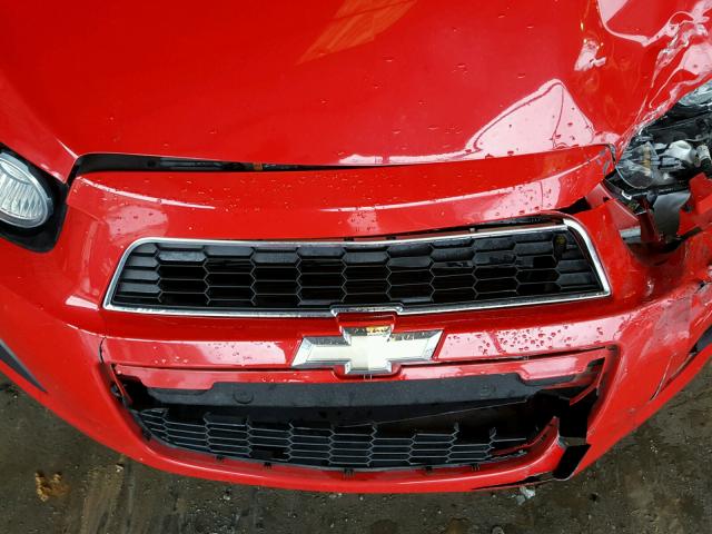1G1JA5SH6C4230522 - 2012 CHEVROLET SONIC LS 红色 照片 7