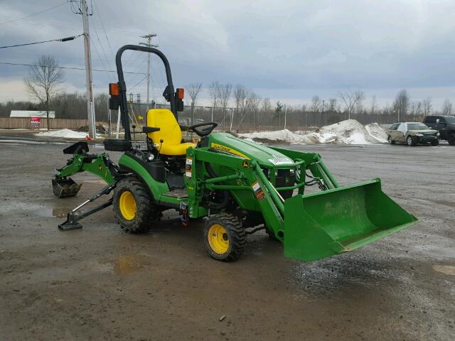 1LV1025RVGG106678 - 2015 FARM TRACTOR GREEN photo 1