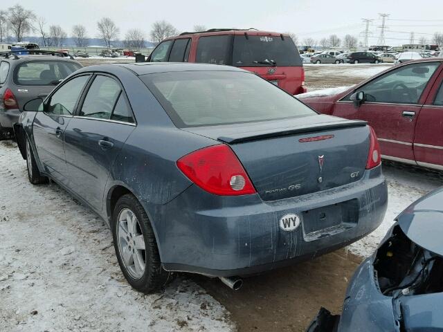 1G2ZH558864196545 - 2006 PONTIAC G6 GT BLUE photo 3