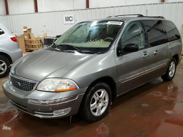 2FMZA52473BB86958 - 2003 FORD WINDSTAR S GRAY photo 2