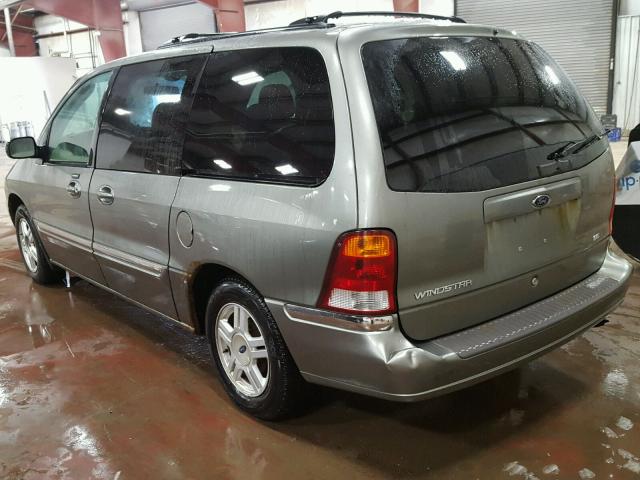 2FMZA52473BB86958 - 2003 FORD WINDSTAR S GRAY photo 3