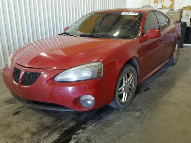 2G2WR554871188195 - 2007 PONTIAC GRAND PRIX RED photo 2