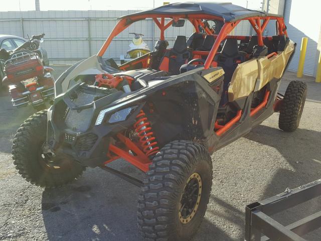 3JBVNAW26HK000016 - 2017 CAN-AM MAVERICK X ORANGE photo 2