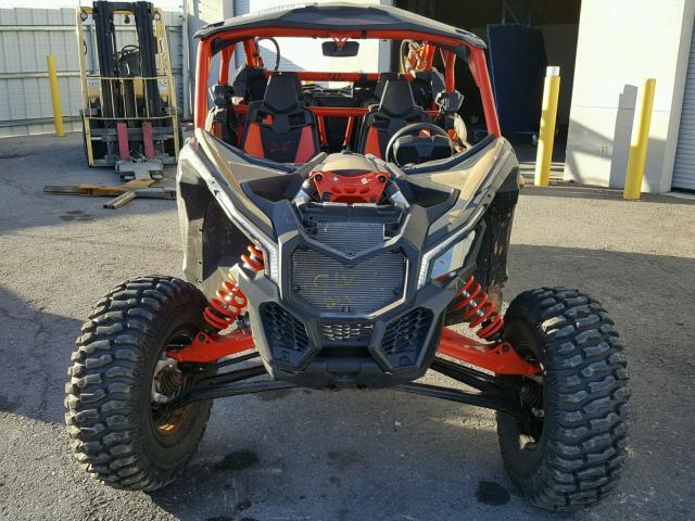 3JBVNAW26HK000016 - 2017 CAN-AM MAVERICK X ORANGE photo 9