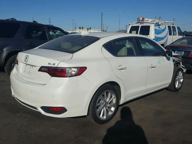 19UDE2F30GA017628 - 2016 ACURA ILX BASE WHITE photo 4
