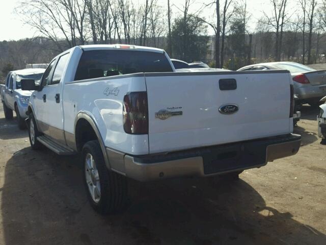 1FTPW14V96KC68194 - 2006 FORD F150 SUPER WHITE photo 3