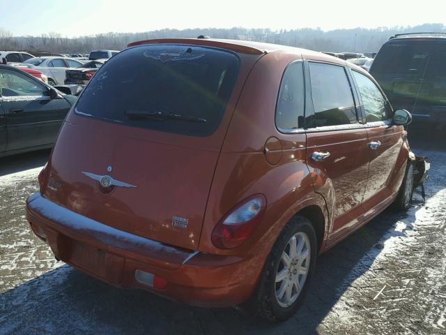 3A4FY58B47T589079 - 2007 CHRYSLER PT CRUISER ORANGE photo 4