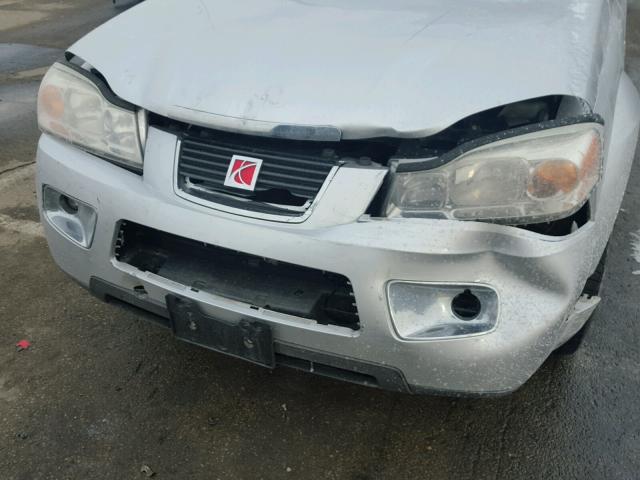 5GZCZ53416S863240 - 2006 SATURN VUE SILVER photo 9