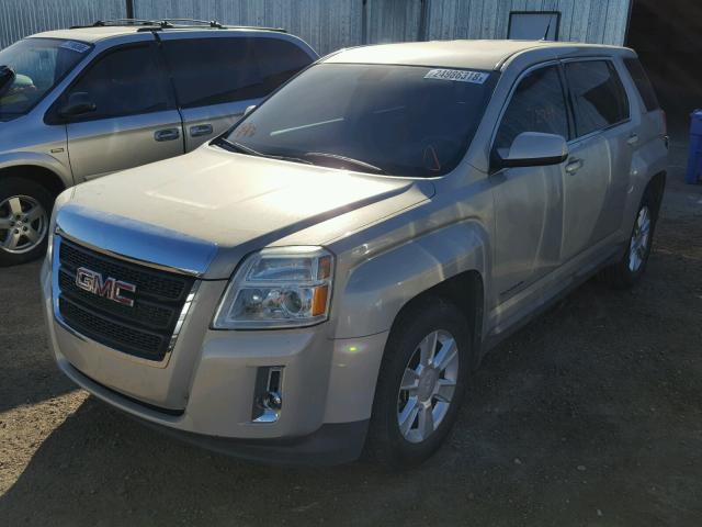 2CTALMEC5B6401810 - 2011 GMC TERRAIN SL GOLD photo 2