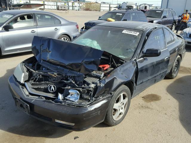 19UUA56643A026768 - 2003 ACURA 3.2TL BLACK photo 2