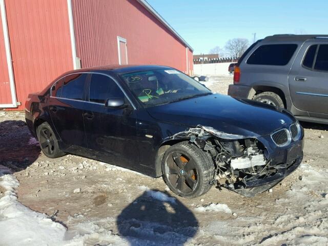 WBANF73507CU23154 - 2007 BMW 530 XI Bleu photo 1