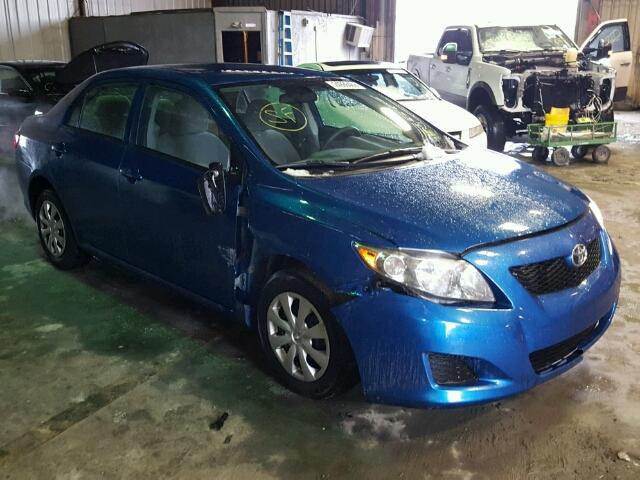 2T1BU4EE7AC432861 - 2010 TOYOTA COROLLA BA BLUE photo 1