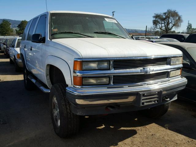 1GNEK13R5VJ386066 - 1997 CHEVROLET TAHOE K150 WHITE photo 1