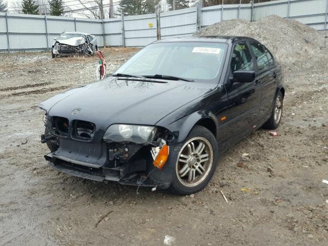 WBAAN37401NE55712 - 2001 BMW 325 I BLACK photo 2