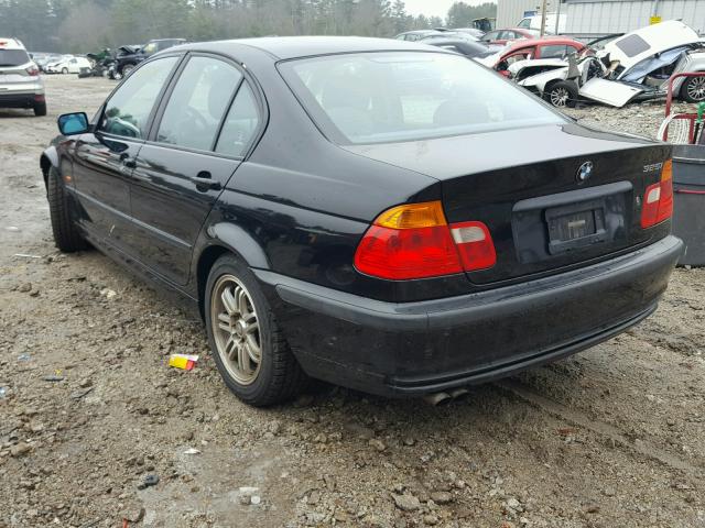 WBAAN37401NE55712 - 2001 BMW 325 I BLACK photo 3