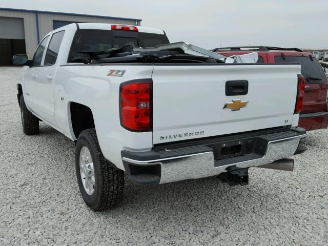 1GC1KVE86FF643632 - 2015 CHEVROLET SILVERADO WHITE photo 3